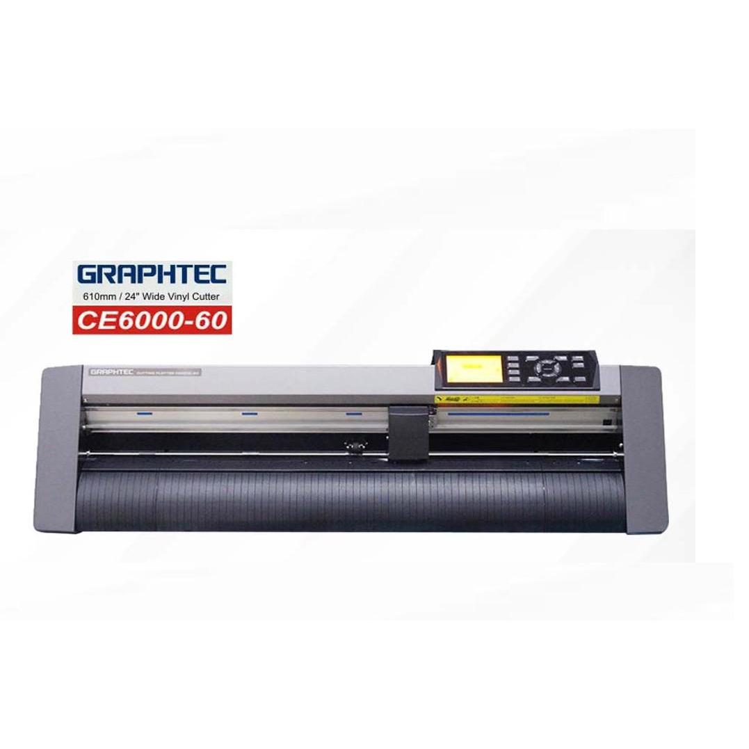 Mesin Cutting Sticker GRAPHTEC CE-6000-60 Printer Pemotong Stiker Bahan Polyflex Cetak Vinyl Cating Plotter Kecil Alat Potong Mini Printing Kating