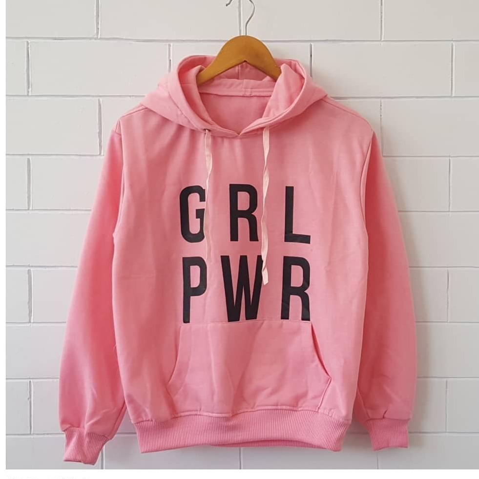 GRL PWR Hoodie - Jaket Hoodie Wanita