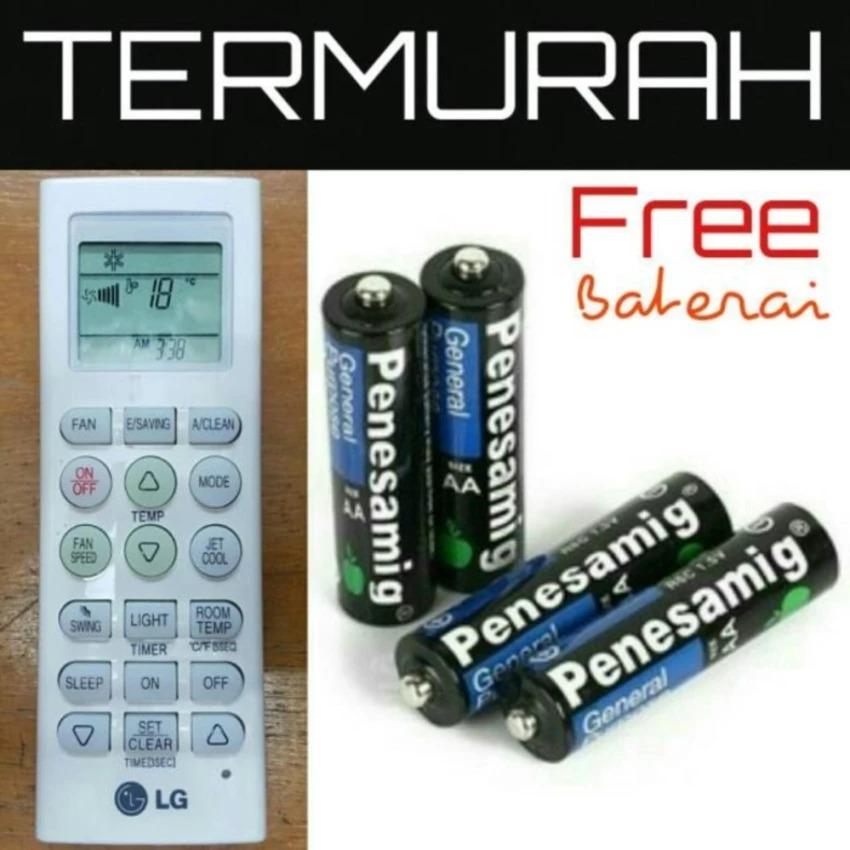 Remote Ac Lg Hercules/Mini Hercules jet cool- ORIGINAL - BONUS Baterai