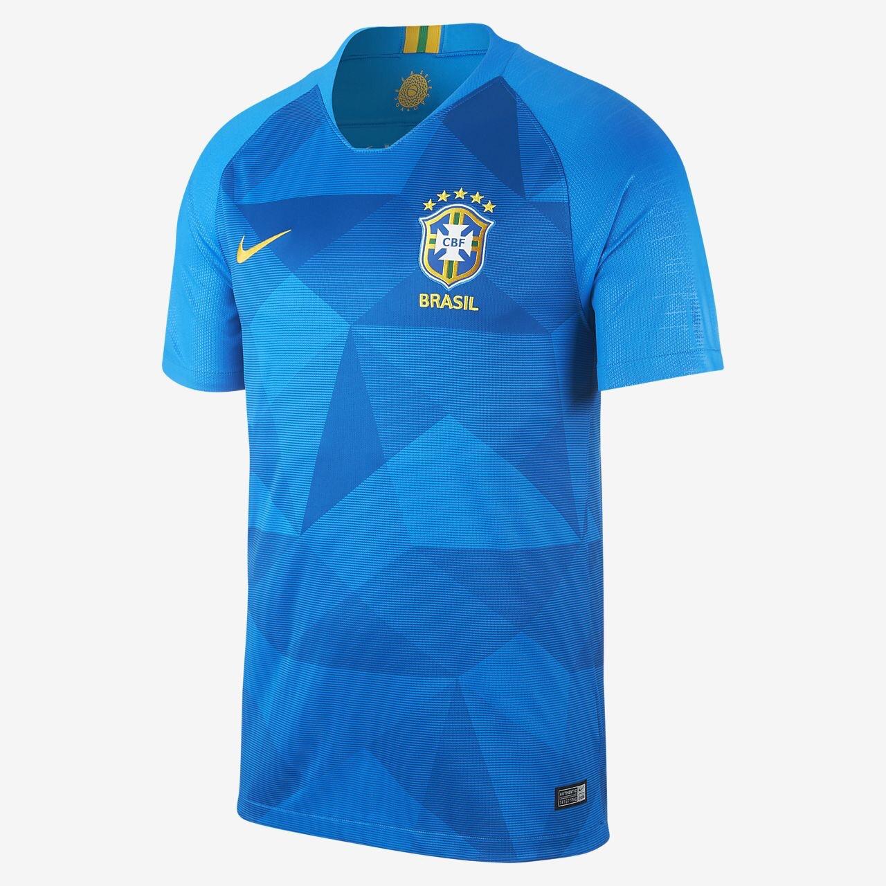JERSEY BRAZIL AWAY WORLD CUP 2018 - JERSEY BOLA TIMNAS BRAZIL PIALA DUNIA 2018