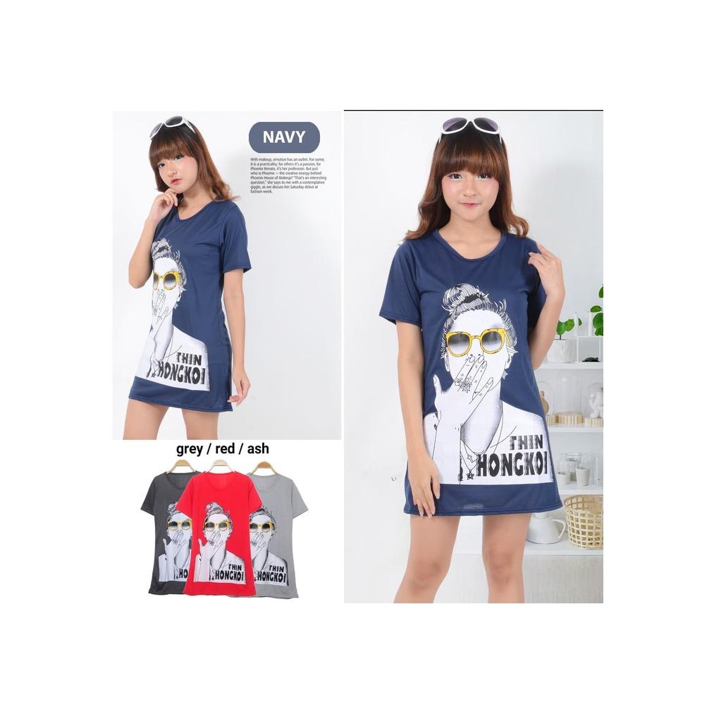 DRESS HONGKONG WANITA KACAMATA HF162