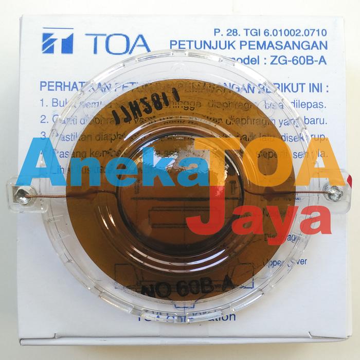 Original TOA ZG-60B-A MEMBRAN CORONG HORN SPEAKER 100% ORIGINAL 60BA ASLI 60 BA