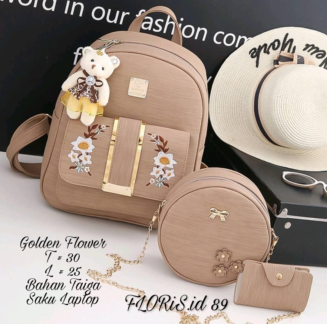 Tas Ransel Wanita Mini 3 In 1