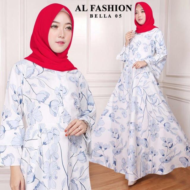 Koleksi Terbaru Baju Gamis Maxi Bella Januari 2019 - 3 Koleksi Terbaru Baju Gamis Maxi Bella - 3