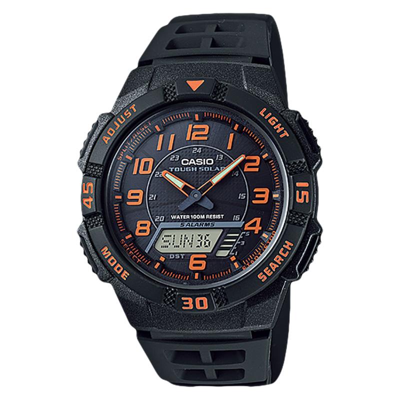 Casio AQ-S800W-1B2VDF Jam Tangan Pria Rubber/Silicon/Resin/Karet