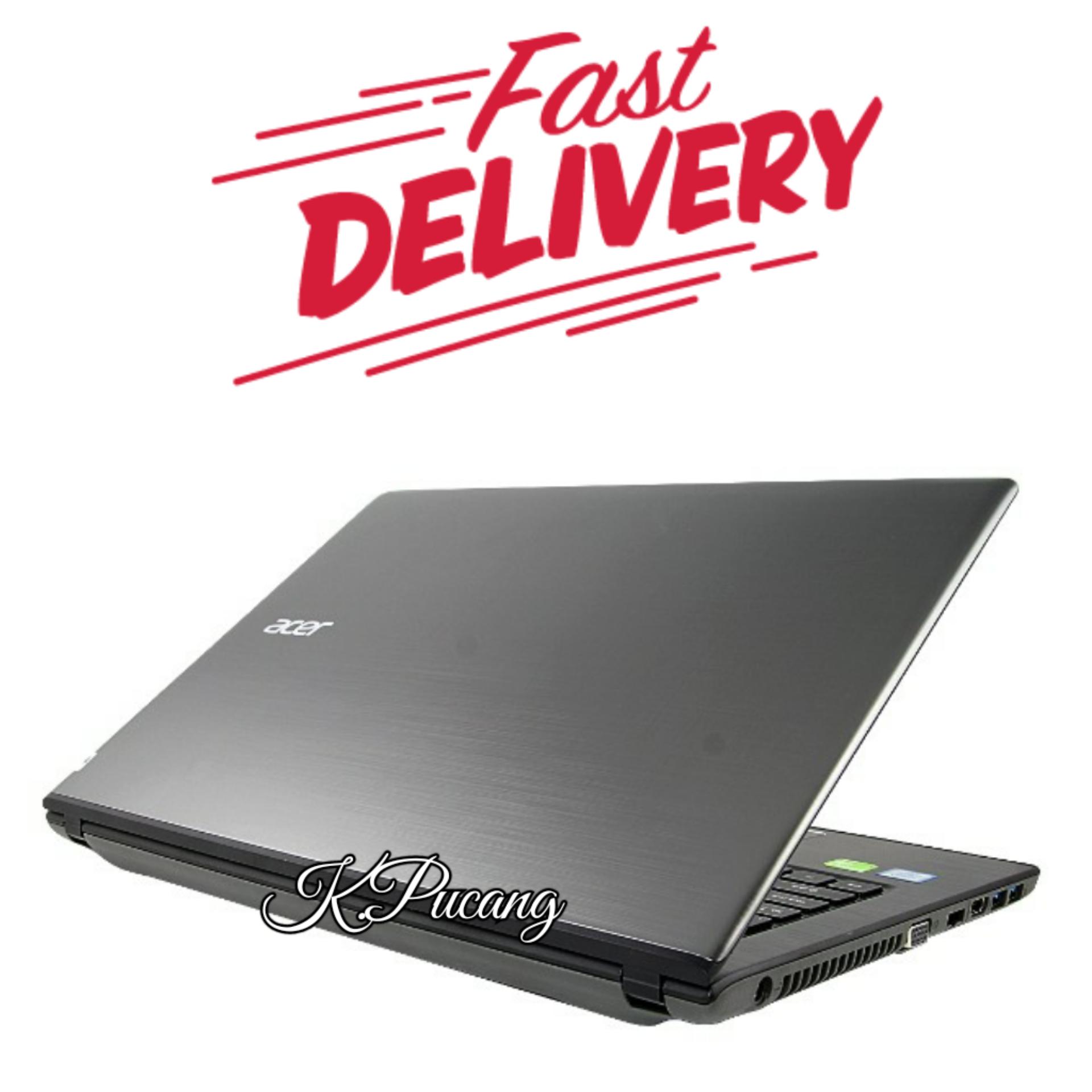 Acer Aspire E5-475G-341S | Core i3 SKYLAKE 6006U I RAM 4GB DDR4 I 500GB I NVIDIA Geforce 940MX ( 2 GB GDDR5 ) I 14