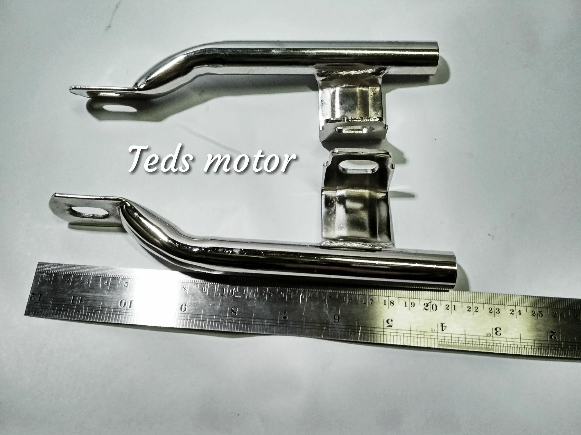 Behel samping model lurus cb100 cb125