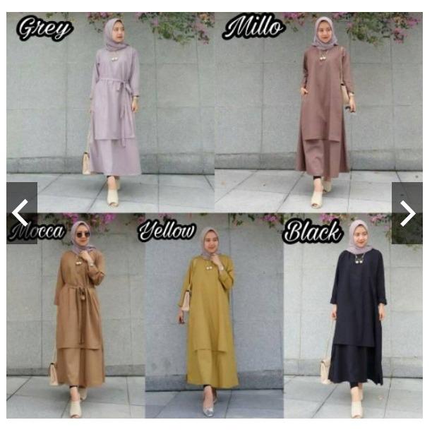 Trend baju muslim - Carey tunik