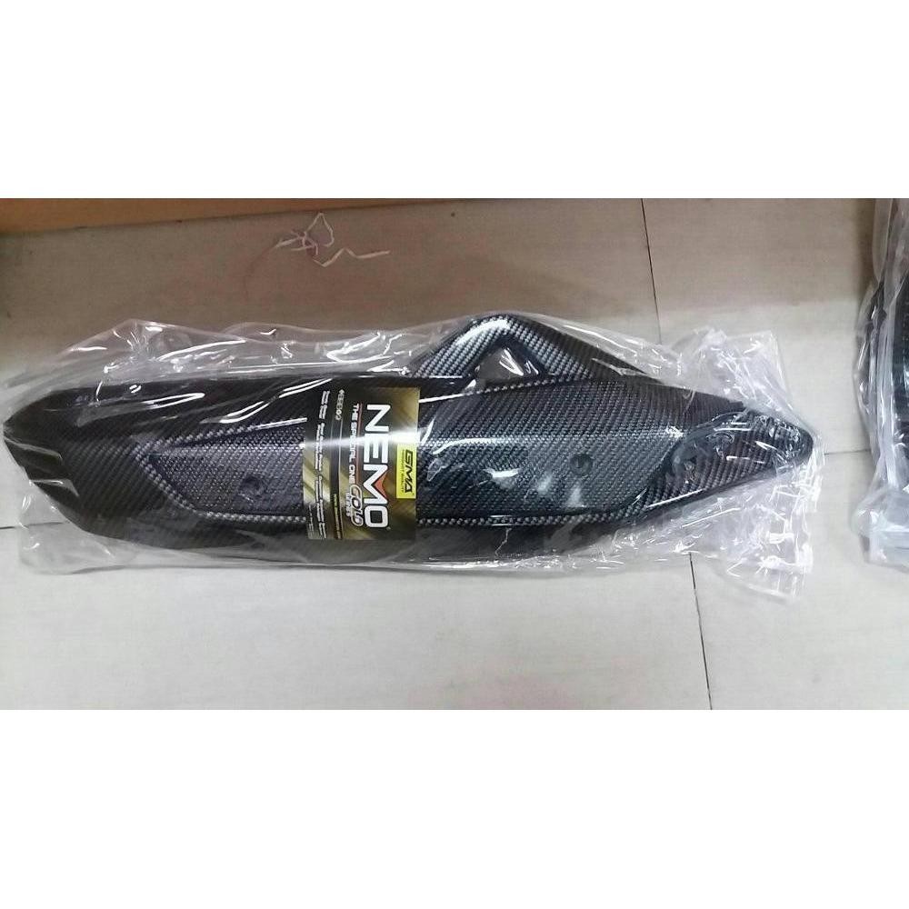 Cover Knalpot Nmax Carbon Pelindung Knalpot Nmax Carbon2