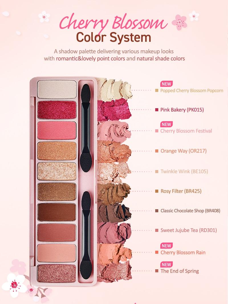 Detail Gambar Mesh Etd House CHERRY BLOSSOM Play Color Eyes Eyeshadow Palette - Eye Shadow Terbaru