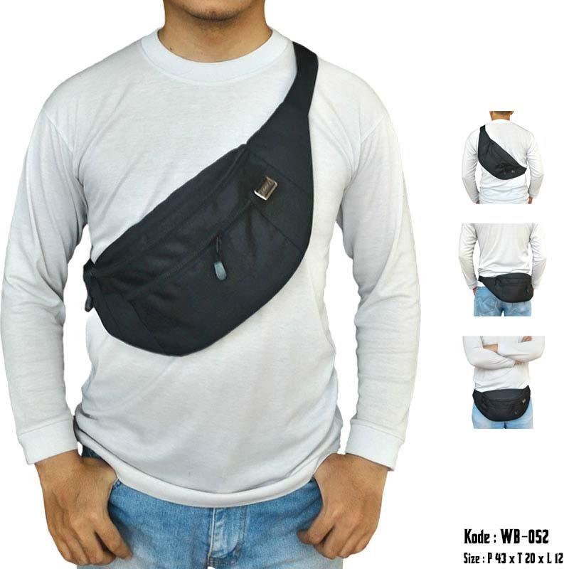 Tas Selempang Pria, Tas Pinggang, Waistbag Pria Wanita, Waist Bag