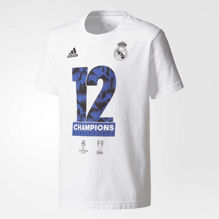 KAOS REAL MADRID 12 CHAMPIONS POR LA DUODECIMA BAJU MURAH REALMADRID