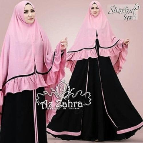 Khansagrosir GAMIS SHAFINA SYAR'I BY AZZAHRA (ORIGINAL)
