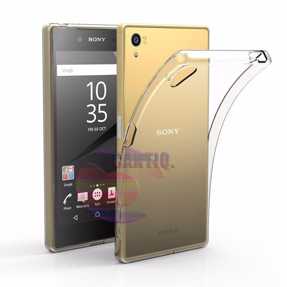Icantiq Ultrathin TPU Softcase Jelly Sony Xperia Z5 Premium Dual Luxury Softcase Anti Jamur Air Case 0.3mm / Silicone Sony Xperia Z5 Premium Dual Soft Case / Silikon / Case Hp / Jelly Case / Softshell Sony Z5 Premium Dual - Putih Transparant