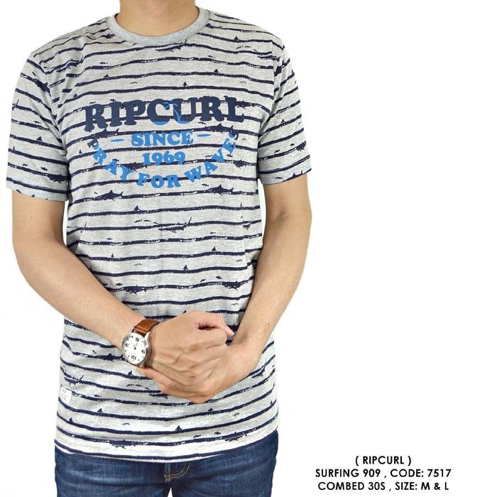 BAJU KAOS SURFING DISTRO RIPCURL RIP CURL 85 COWOK PRIA PREMIUM