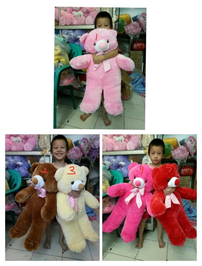 BONEKA TEDDY BEAR JUMBO 85CM SNI