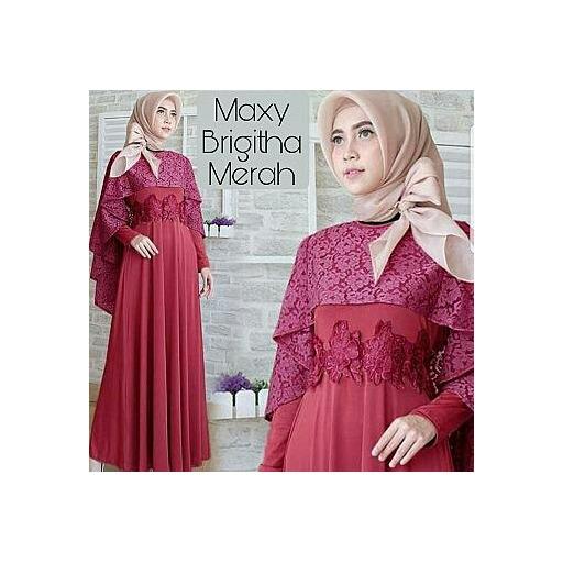 Honeyclothing Dress Wanita Brigi / Dress Wanita / Baju Muslim / Gamis Muslim / Fashion Wanita