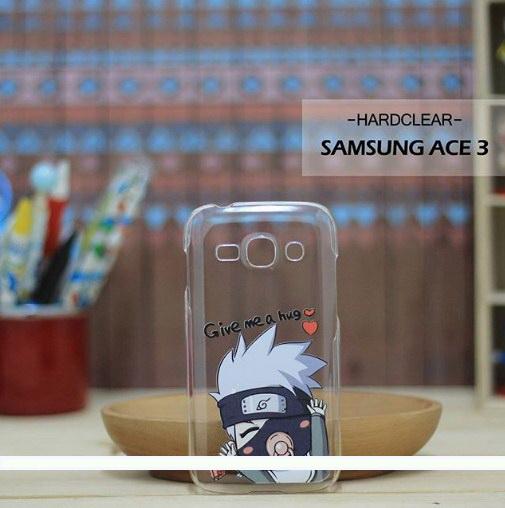 Casing HP Custom Hardclear Samsung Ace 3 Baby Kakashi