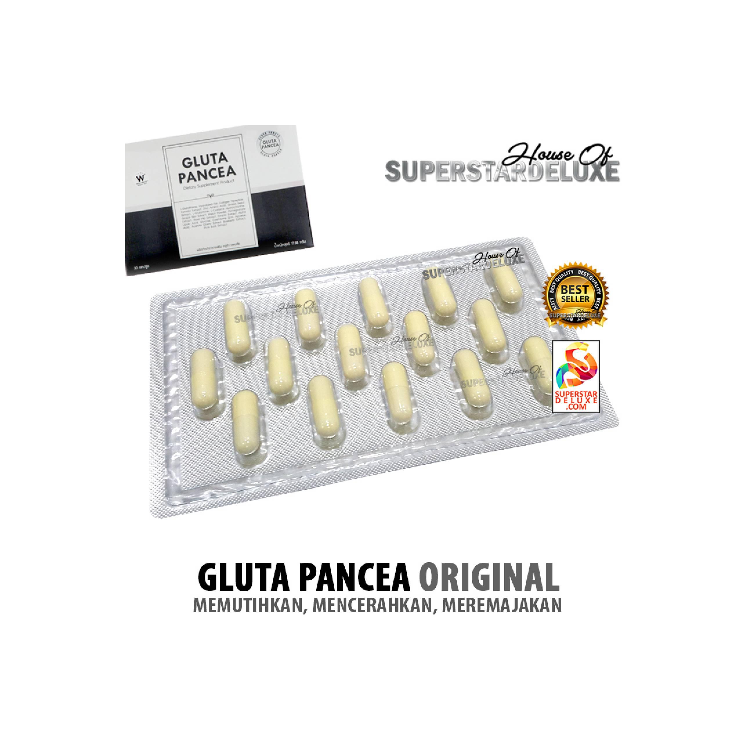 Gluta Pancea Original (Strip / 15 Caps) - Suplemen Pemutih Thailand