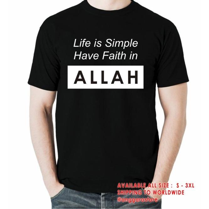 Kaos T Shirt Oblong Distro Muslim Series