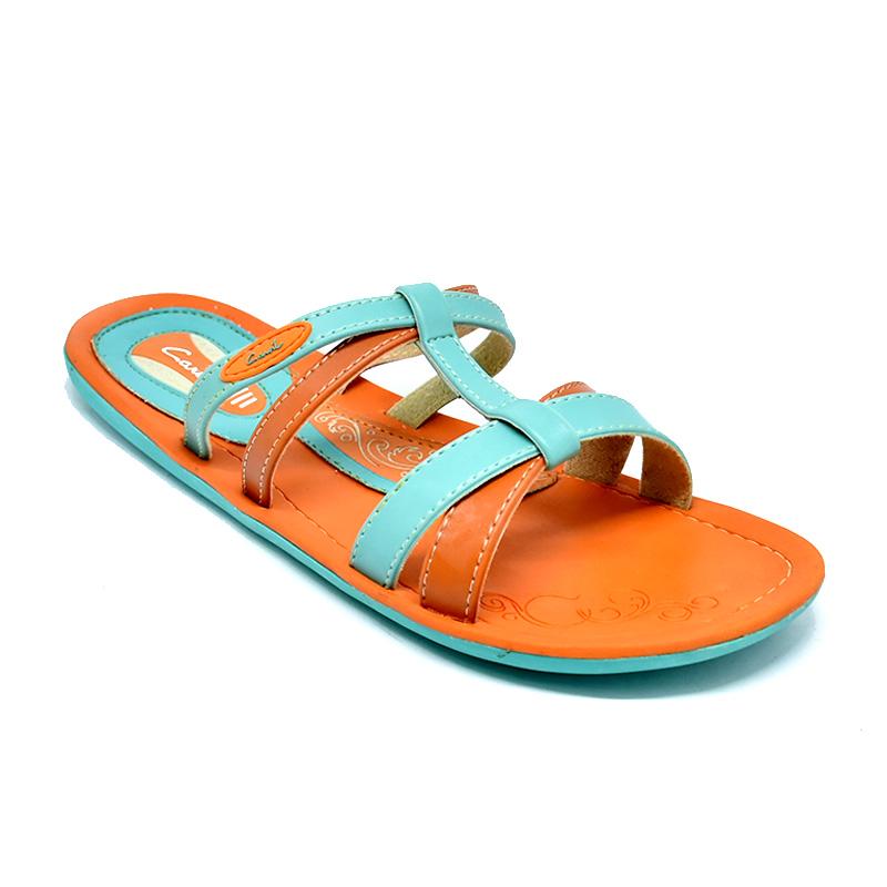 CARVIL SANDAL WANITA CROWN-02 L ORANGE-TOSCA