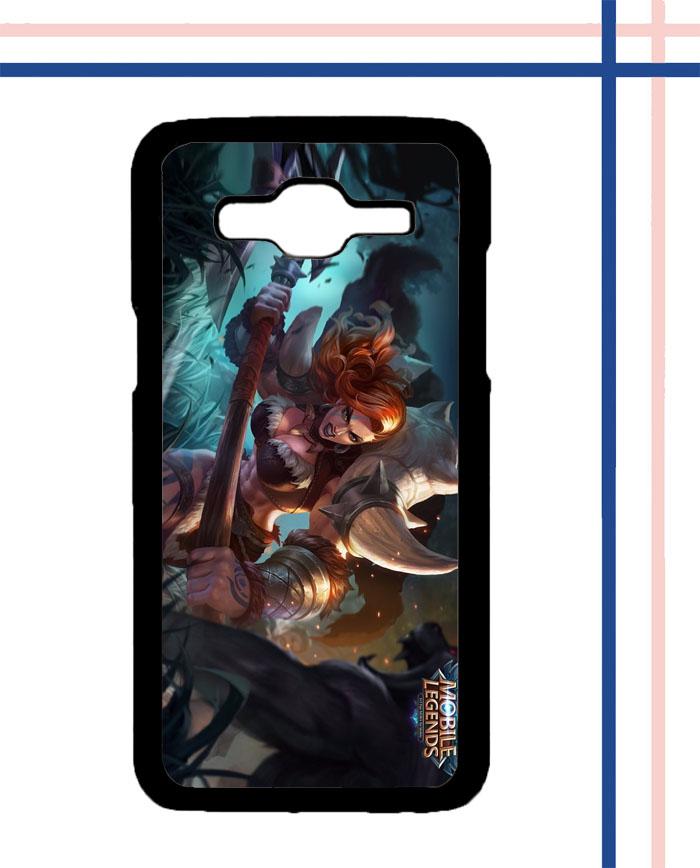 Casing HARDCASE Bergambar Motif Mobile Legend Hilda Power of Megalith U0269 untuk Handphone Samsung Galaxy J1 2016 SM-J110 Case