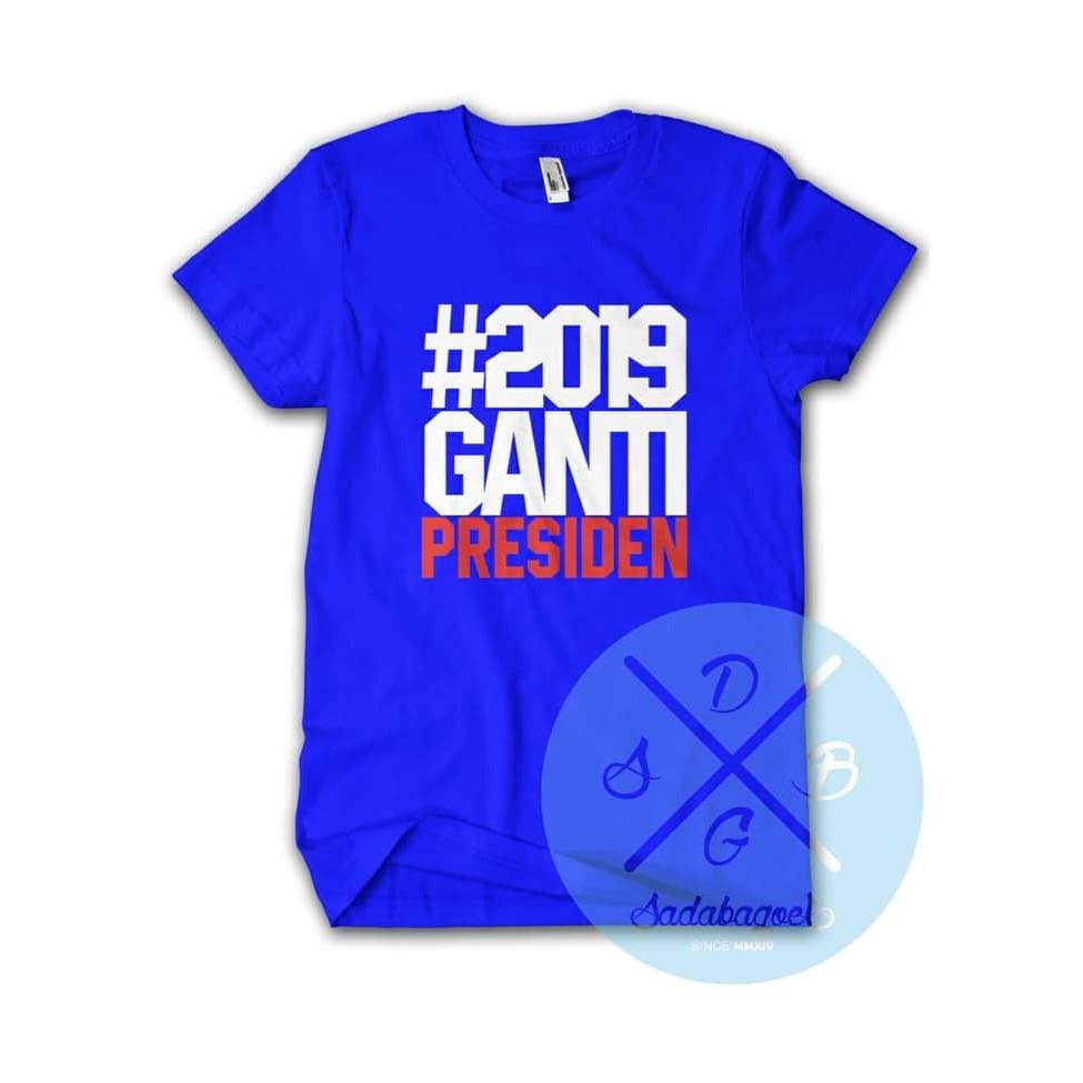 kaos baju 2019 ganti presiden PREMIUM - kaos presiden - kaos dakwah presiden lengan pendek