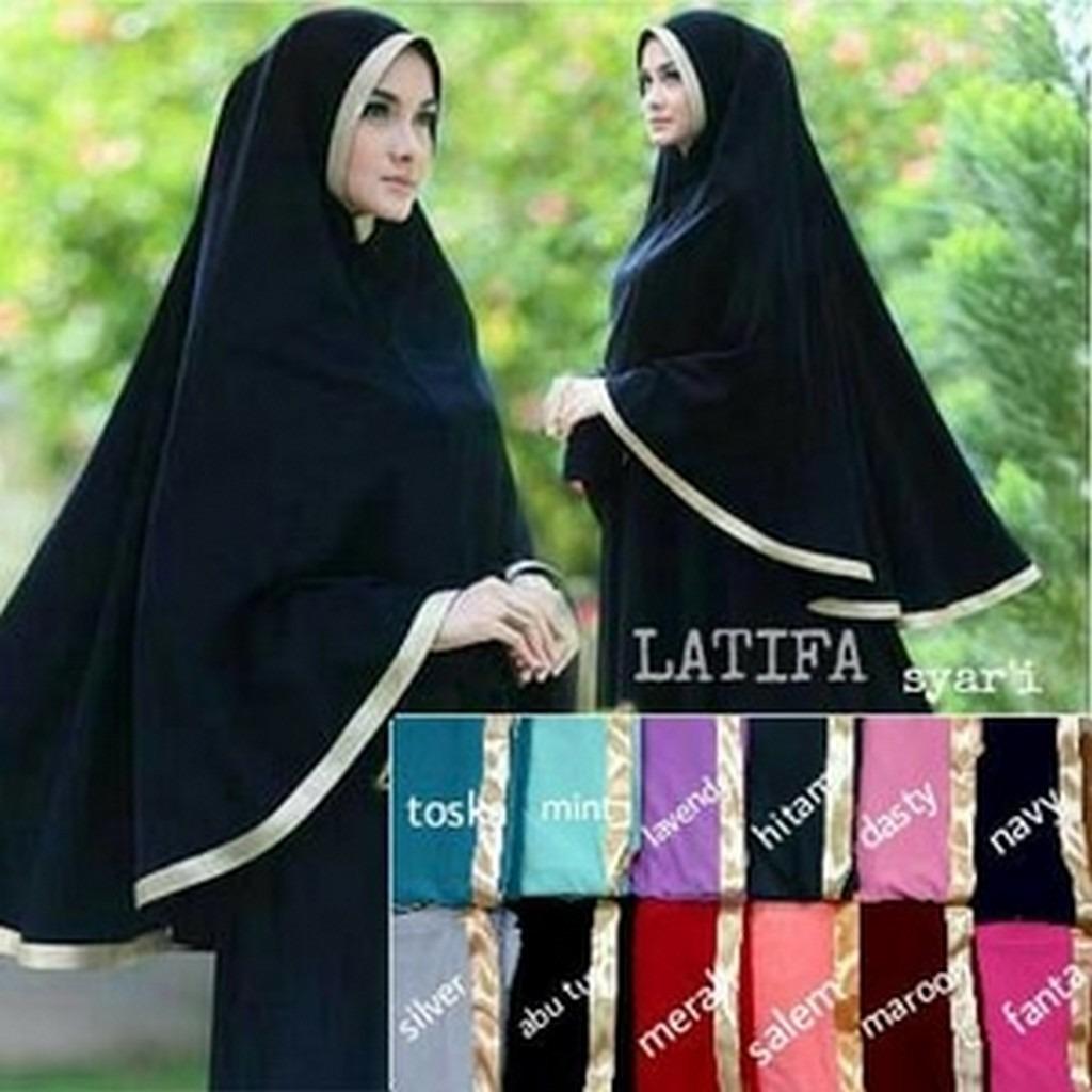 Hijab/Jilbab Khimar Latifa PROMO MURAH !!!