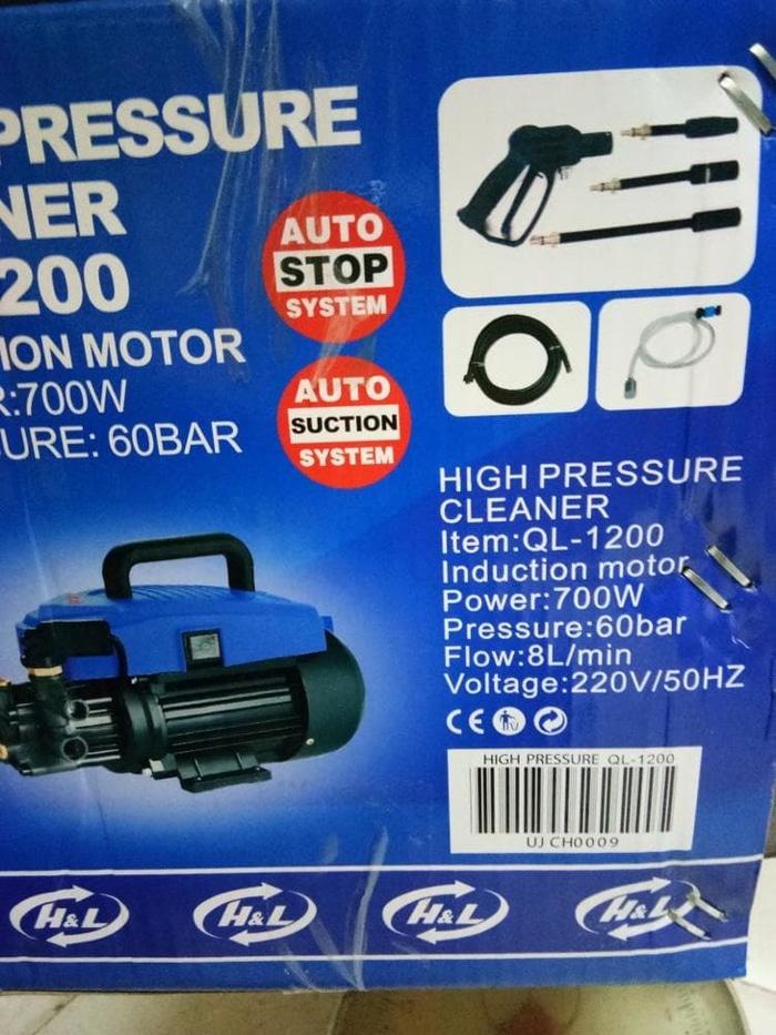 Jet Cleaner Mesin Cuci Mobil Motor H&L QL-1200