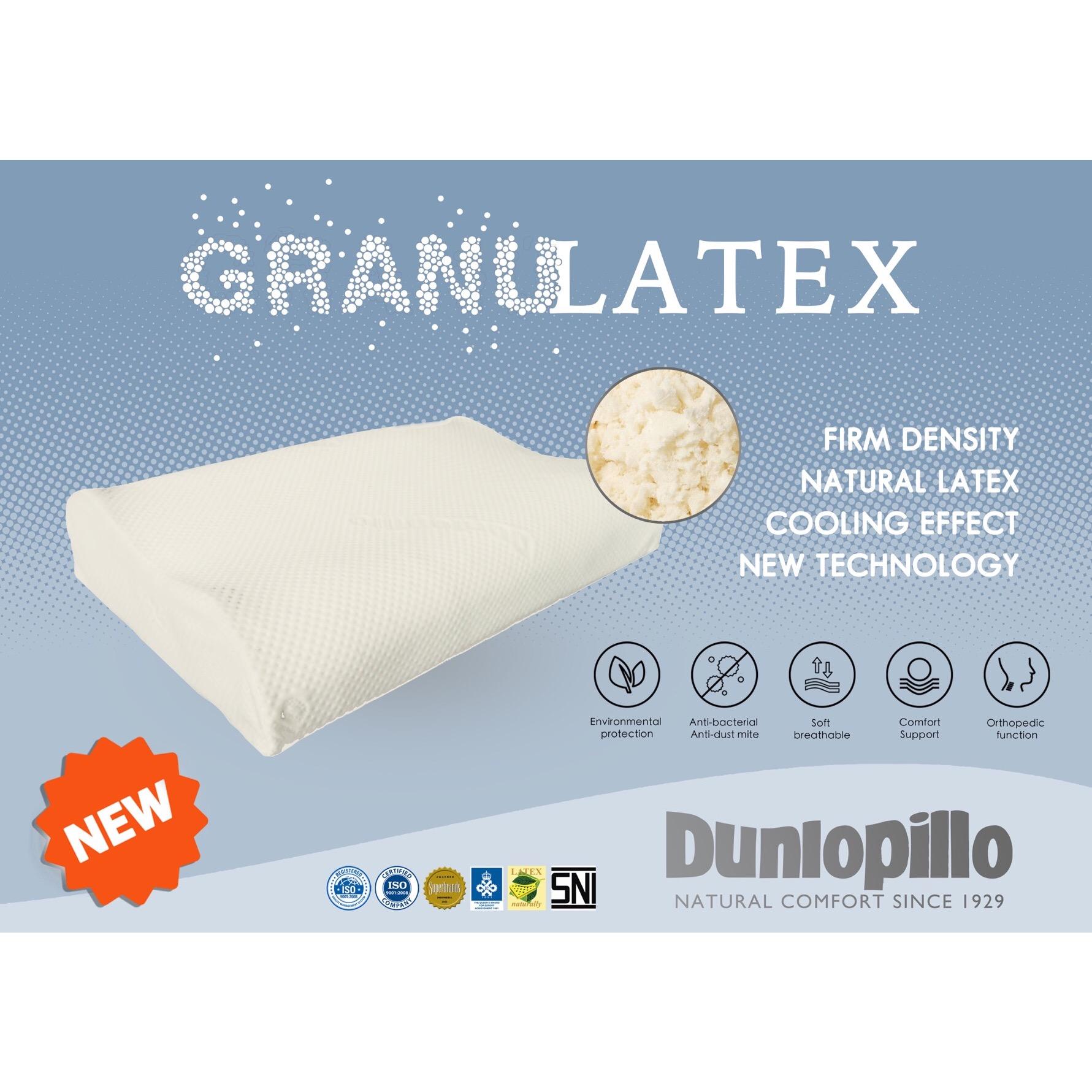 Dunlopillo Granulatex Pillow ( 60 x 40 x 10/12 ) FIRM