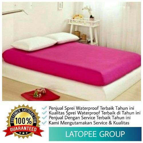 BUK JEBLI - Agen Jaxine Sprei Waterproof Polos Tinggi 30cm ( Sprei Only ) / Sprei Anti Air Polos Terbagus / Sprei Anti Ompol Produk Terlaris Di Tahun ini