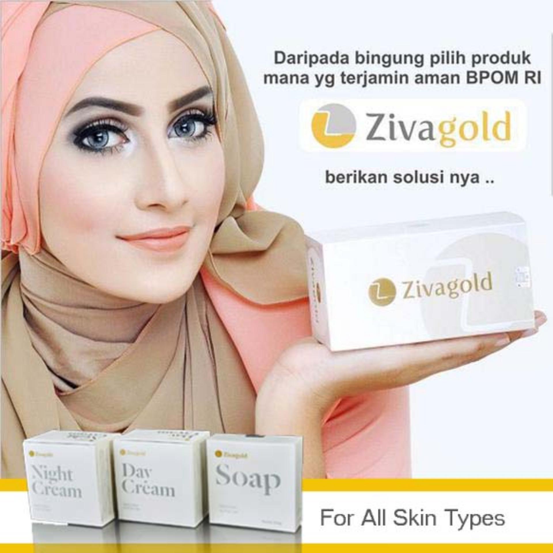Berapa Harga Zivagold Cream Perawatan Wajah Alami Bpom Resmi Terlaris Zivagold Pemutih & Pelembab Kulit Alami