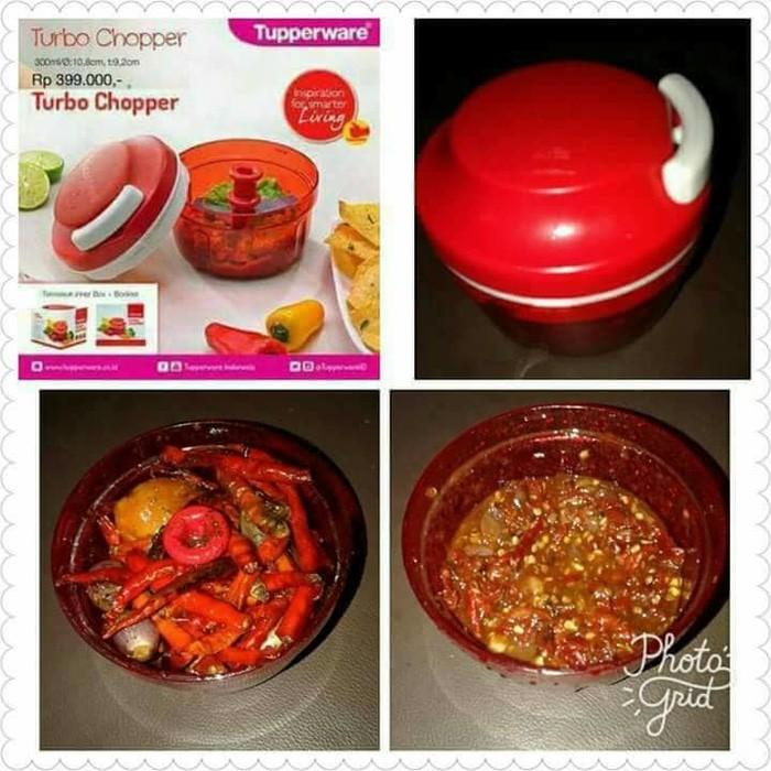Tupperware Turbo Chopper Alat Cacah Bumbu Dapur - Biem8y