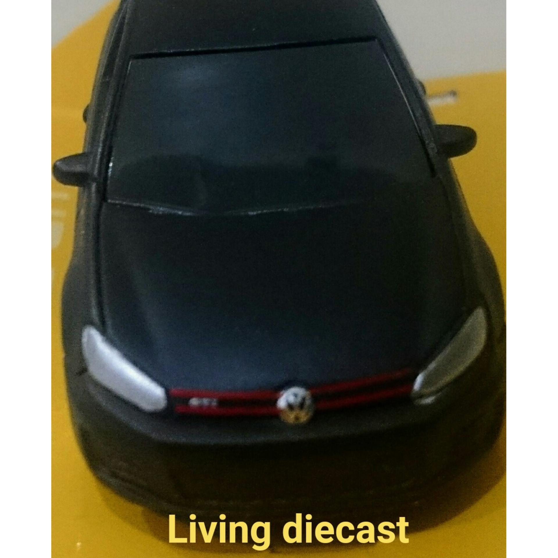 Features Diecast Mobil Volkswagen Series Black Doff Color Dan