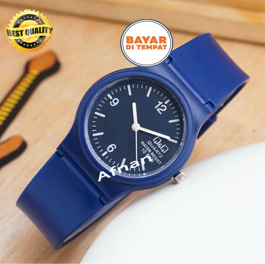 Q&Q Upin&Ipin QQ 1705 AF Jam Tangan Anak - Anak Pria & Wanita New Edition Rubber