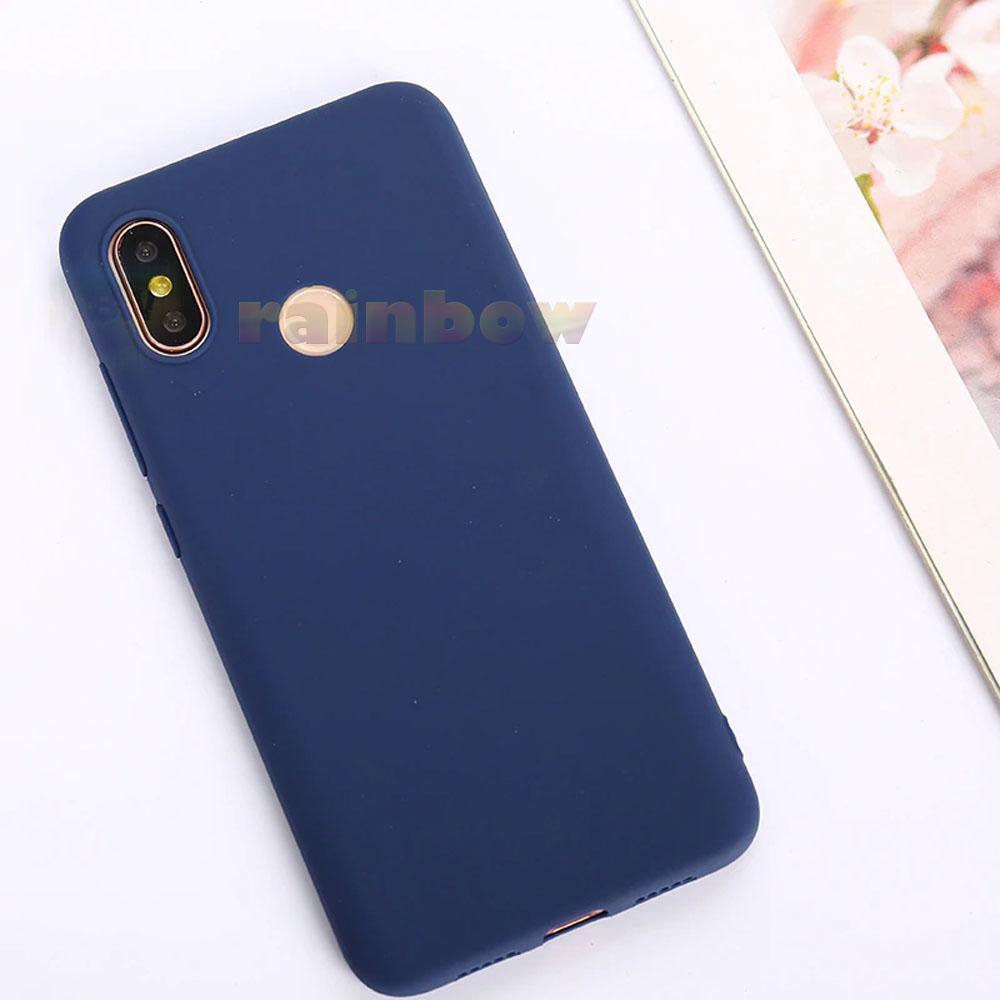 Lize Candy Case Xiaomi Mi A2 Lite Biru Tua / Soft Case Matte Xiaomi Mi A2