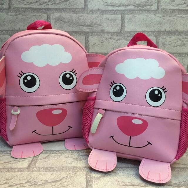 Tas Ransel Fashion Anak Backpack Anak Kulit Domba Sheep