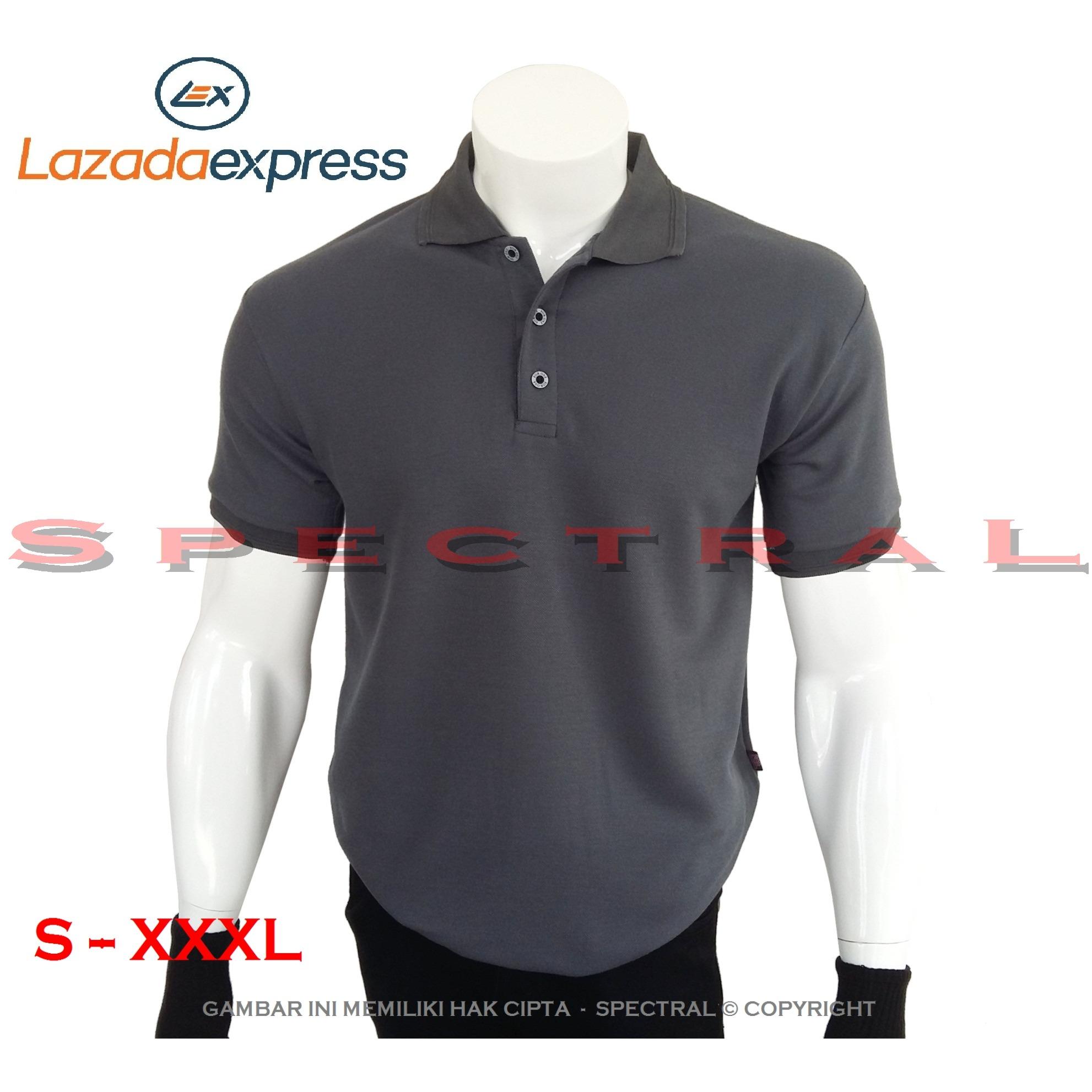 Spectral – 22 WARNA - S M L XL XXL XXXL 2L 3L Polo Shirt Kaos Distro T-Shirt Fashion Pria Wanita Cowo Cewe Baju Shirt Jakarta Bandung Terbaru Baru Now Kekinian Atasan Pakaian Polos Murah Bagus Keren Lengan Kerah Berkerah Lacos Sport Olahraga Casual Formal