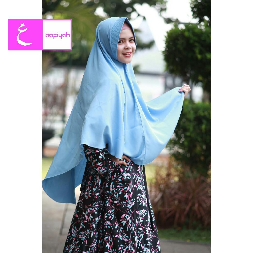 Khimar Bergo Syar'i Wolfis - Jilbab Pet Murah - Jilbab Pet Terbaru - Jilbab