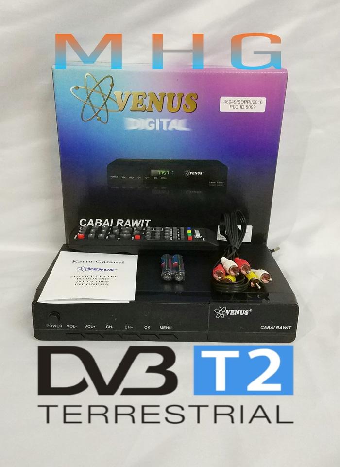 Detail Gambar SET TOP BOX TV DIGITAL DVBT2 VENUS CABERAWIT Terbaru