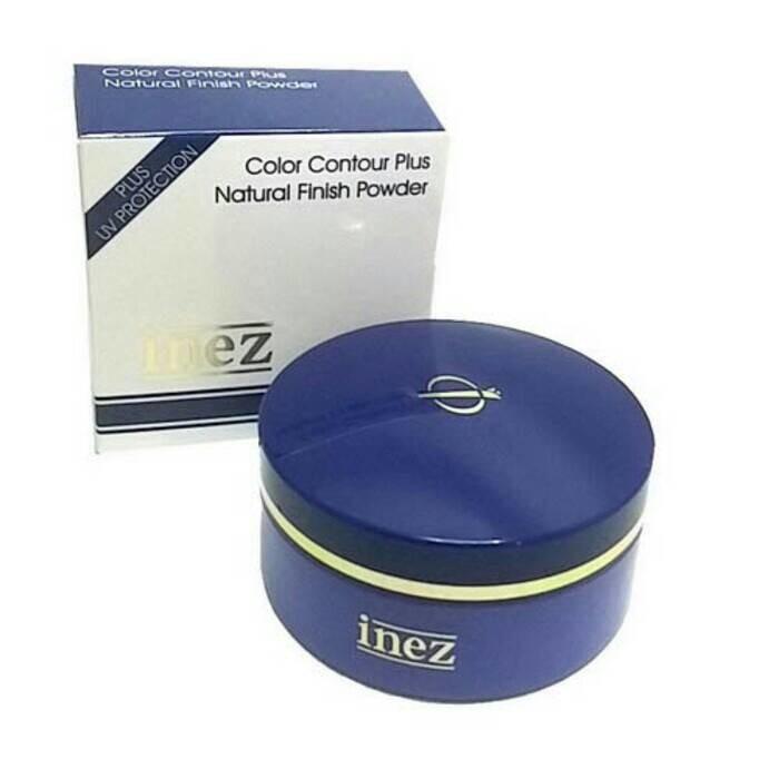 Bedak Tabur Inez Natural Finish Powder Color Contour Plus - Kecantikan - Kosmetik - Make up