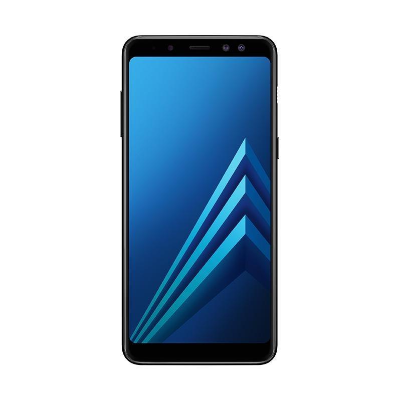 SALE STOCK Samsung Galaxy A8+ 2018 Smartphone - Black [64 GB/ 6 GB]