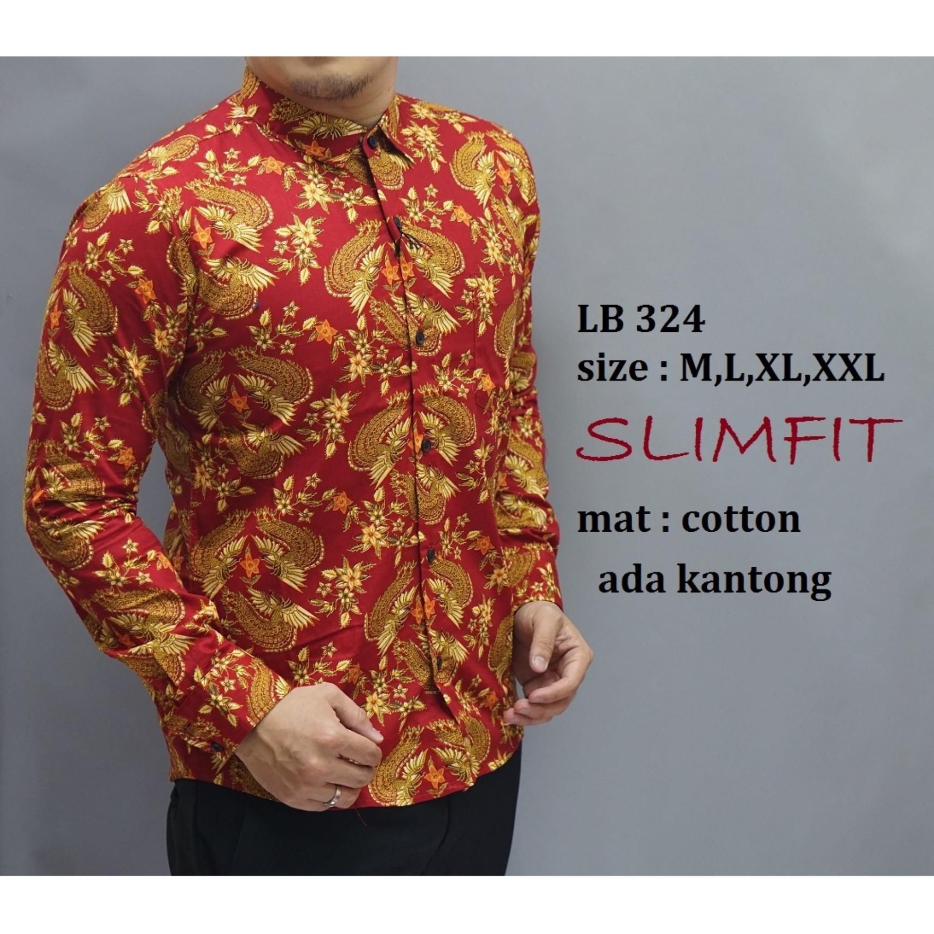 BATIK PRIA KEREN/KAMEJA SLIM/BATIK