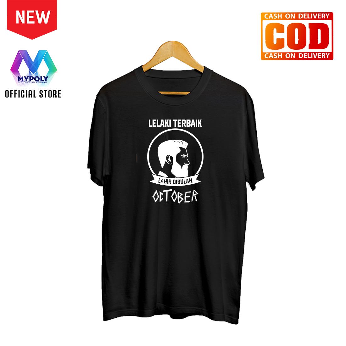 Kaos Premium Mypoly.ID / Baju Distro / Tshirt Casual Pria / Fashion Atasan /