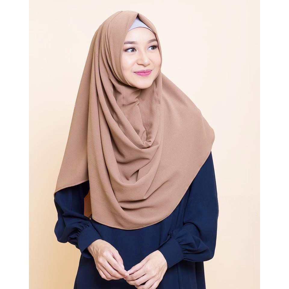 PROMO !!! Socialite Pahsmina Instan - Kerudung Jilbab Instan Langsung Slup