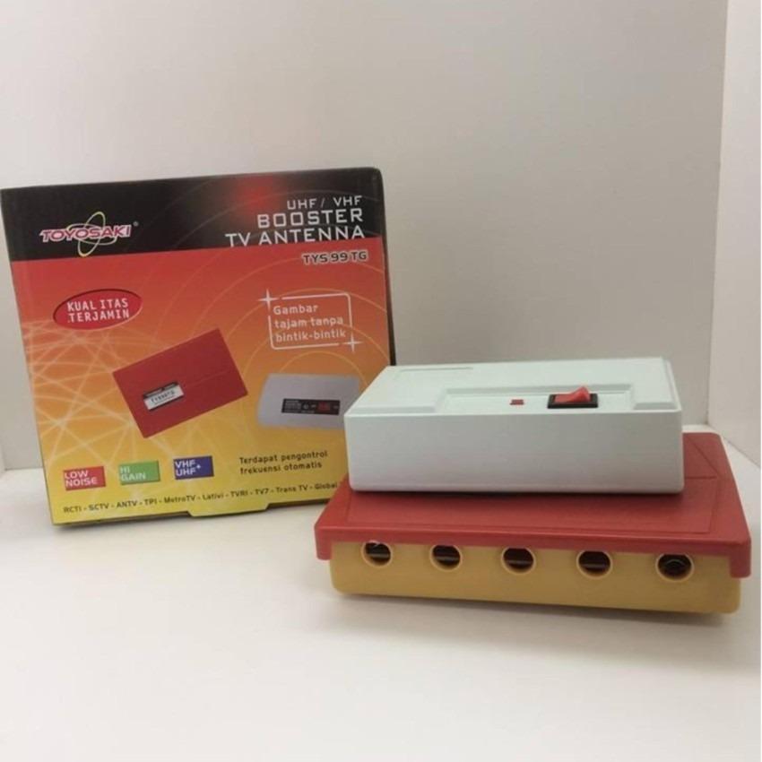 Toyosaki Tys 99 Tg Jm Booster / Filter Uhf / Vhf Saluran Antena Tv Jernih Tanpa Bintik (Ori Toyosaki)