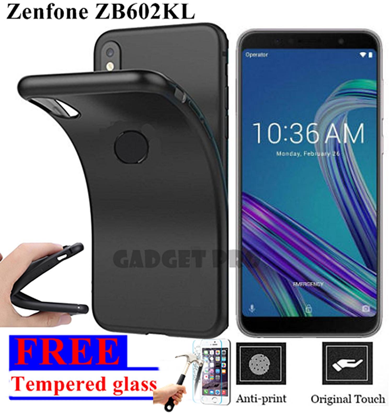 Kelebihan Case For Asus Zenfone Max Pro M1 Zb602kl Slim Black Matte Softcase Silicon Ultrathin for Asus Zenfone Max Pro M1 ZB602KL ZB601KL SLIM MATTE BLACK FREE