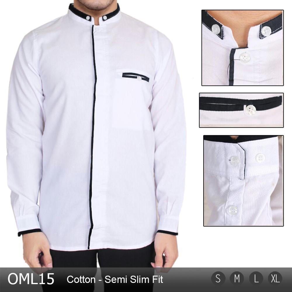 Baju Koko Lengan Panjang Busana Muslim Pria