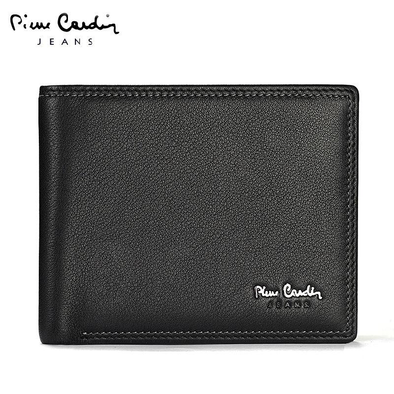 Pierre Cardin Kulit Pria Cross Section Dompet Dompet (Foto Bit Model)