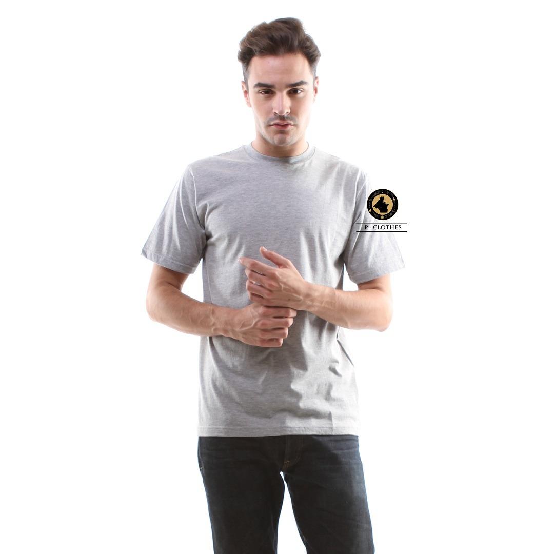 KAOS POLOS COTTON COMBED PREMIUM BANDUNG PRIA WANITA DEWASA GREY MISTY